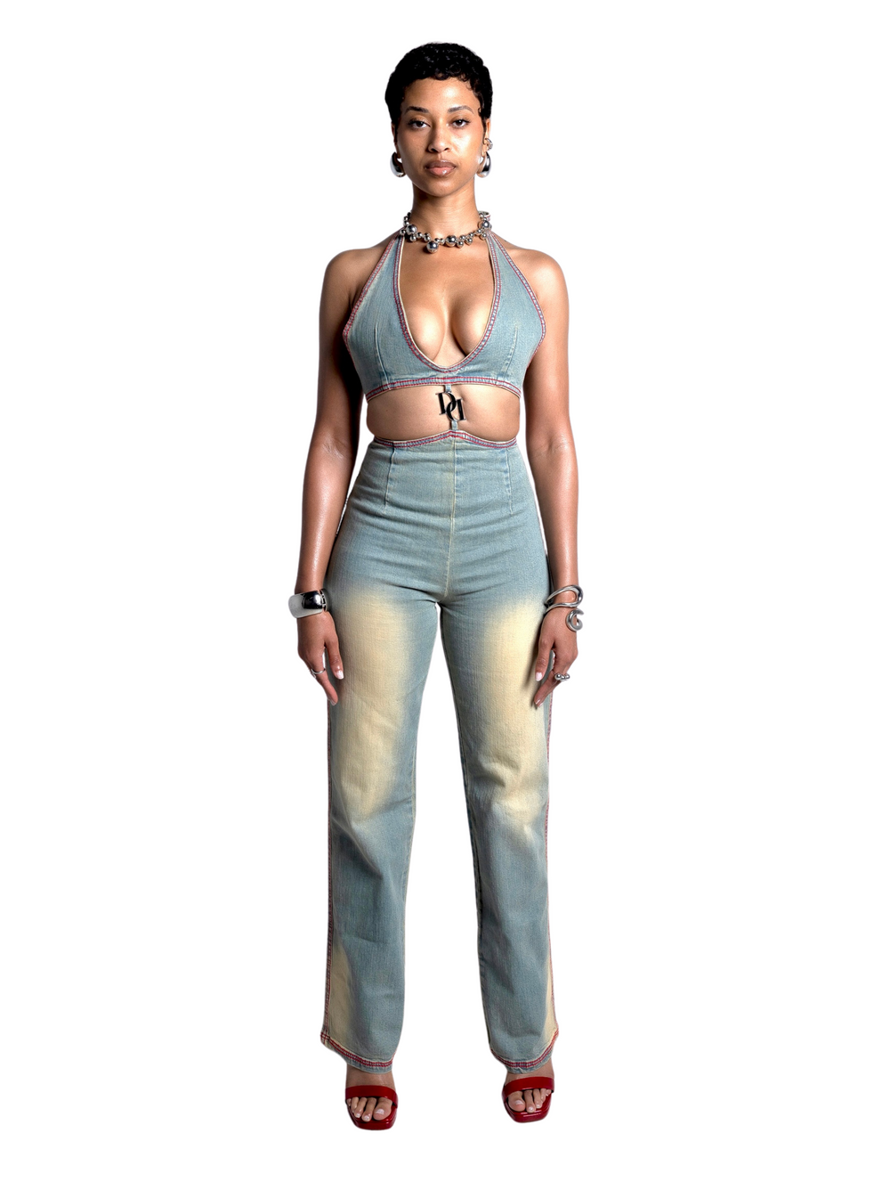Denim Dream Washed Jumpsuit