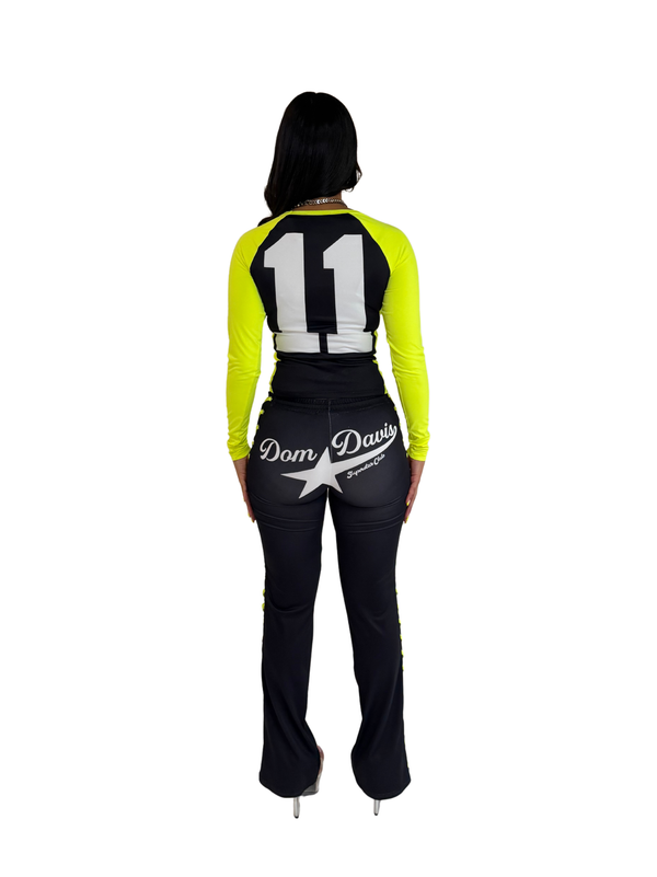 Daily Dom Black Long Sleeve Top